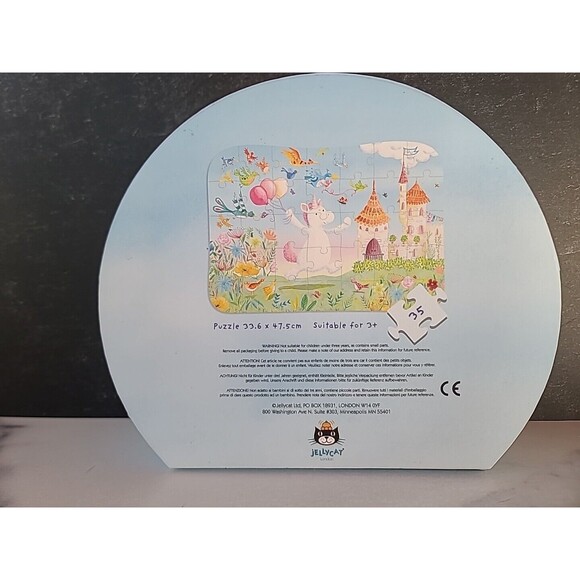Jellycat Ltd Magical Unicorn Dreams 35 Pc Puzzle Complete Suitable For 3+ - Picture 2 of 10